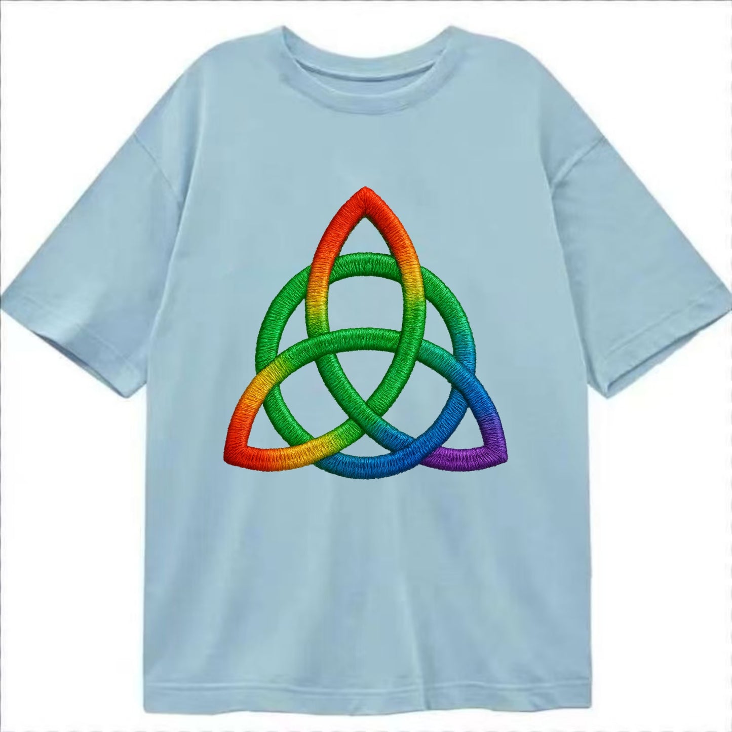 Triquetra  - Classic T-shirt - Light Blue