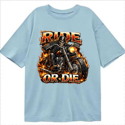 Ride Or Die - Classic T-shirt - Light Blue