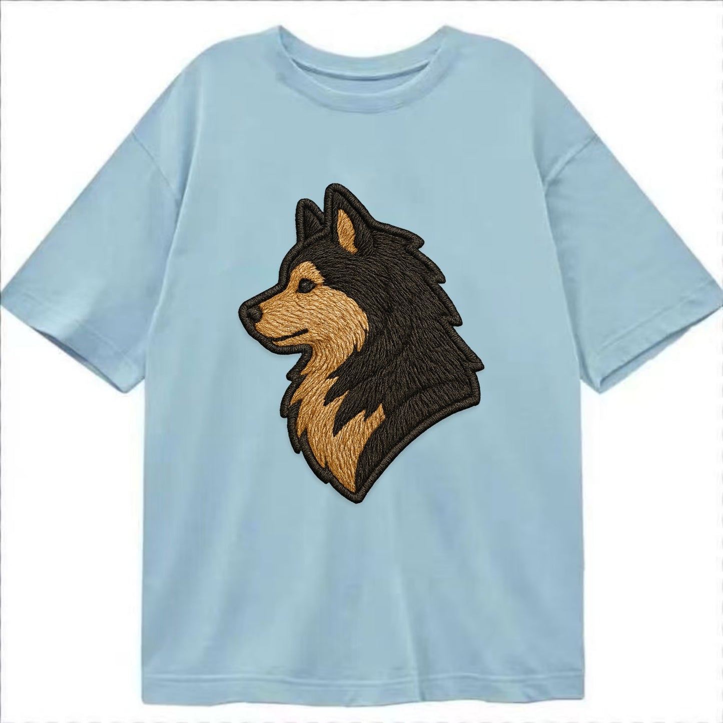 Finnish Lapphund - Modern Arctic breed l - Classic T-shirt - Light Blue