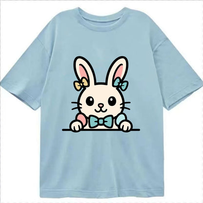 Easter Bunny  - Classic T-shirt - Light Blue