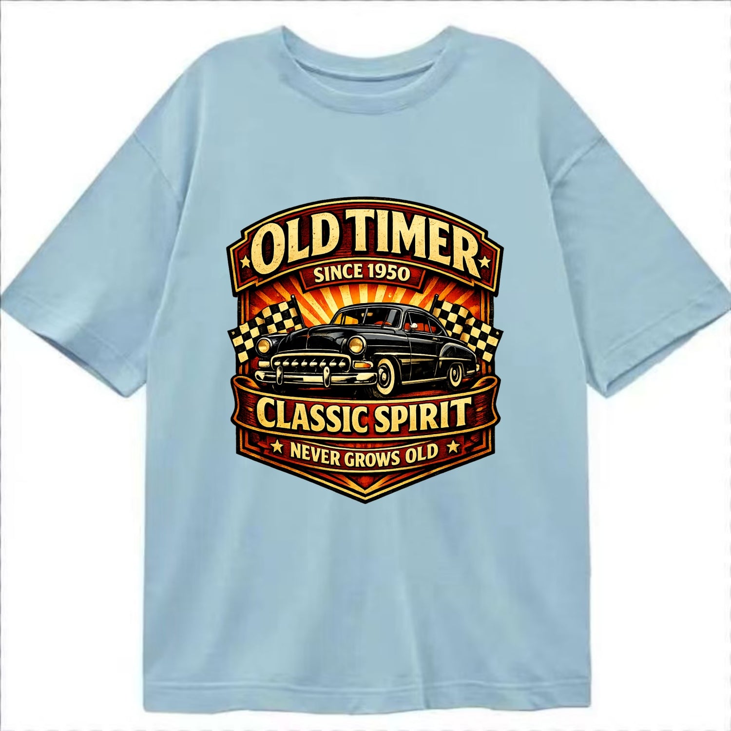 Old Timer Classic Spirit - Classic T-shirt - Light Blue