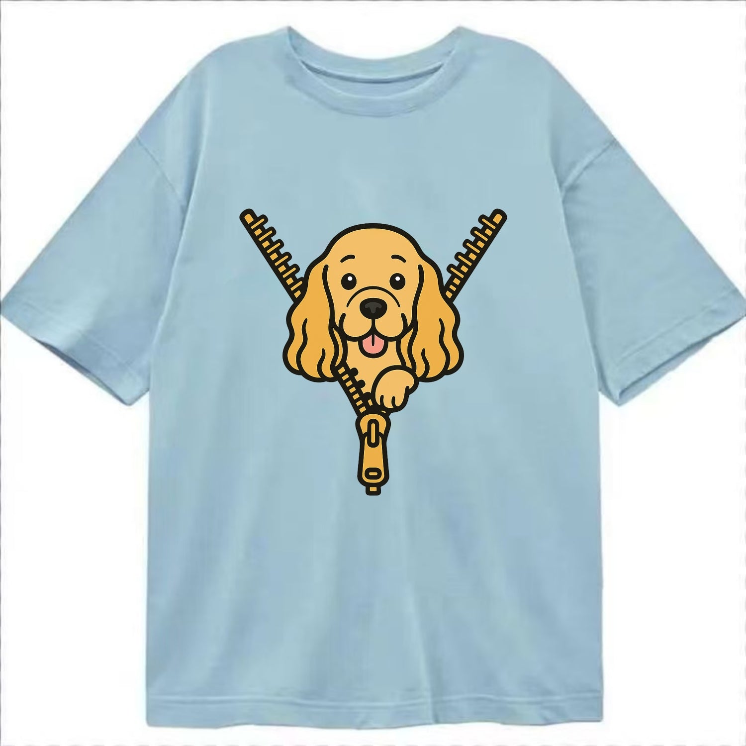Cocker Spaniel - Classic T-shirt - Light Blue