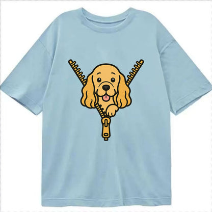 Cocker Spaniel - Classic T-shirt - Light Blue