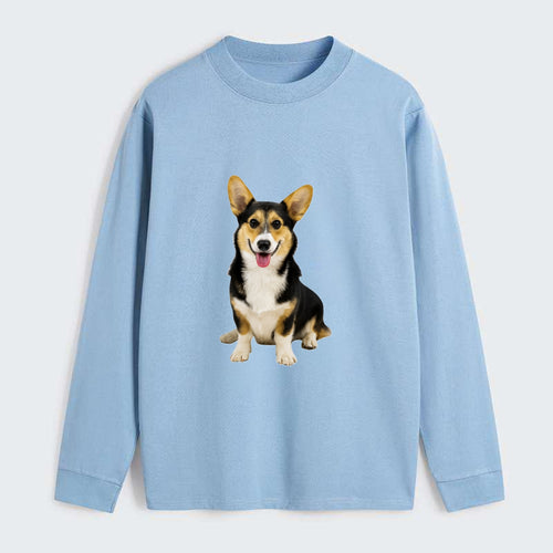 Tricolor Corgi - Classic Long Sleeve Shirt