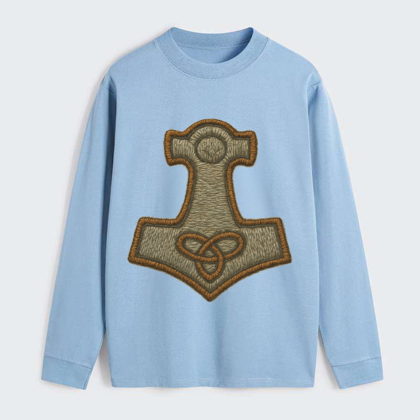 Mjolnir - Classic Long Sleeve Shirt - Light Blue