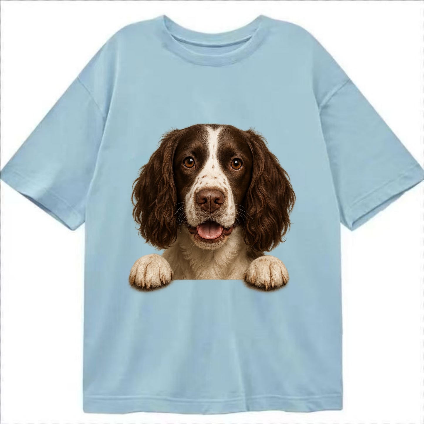 English Springer Spaniel  - Classic T-shirt - Light Blue