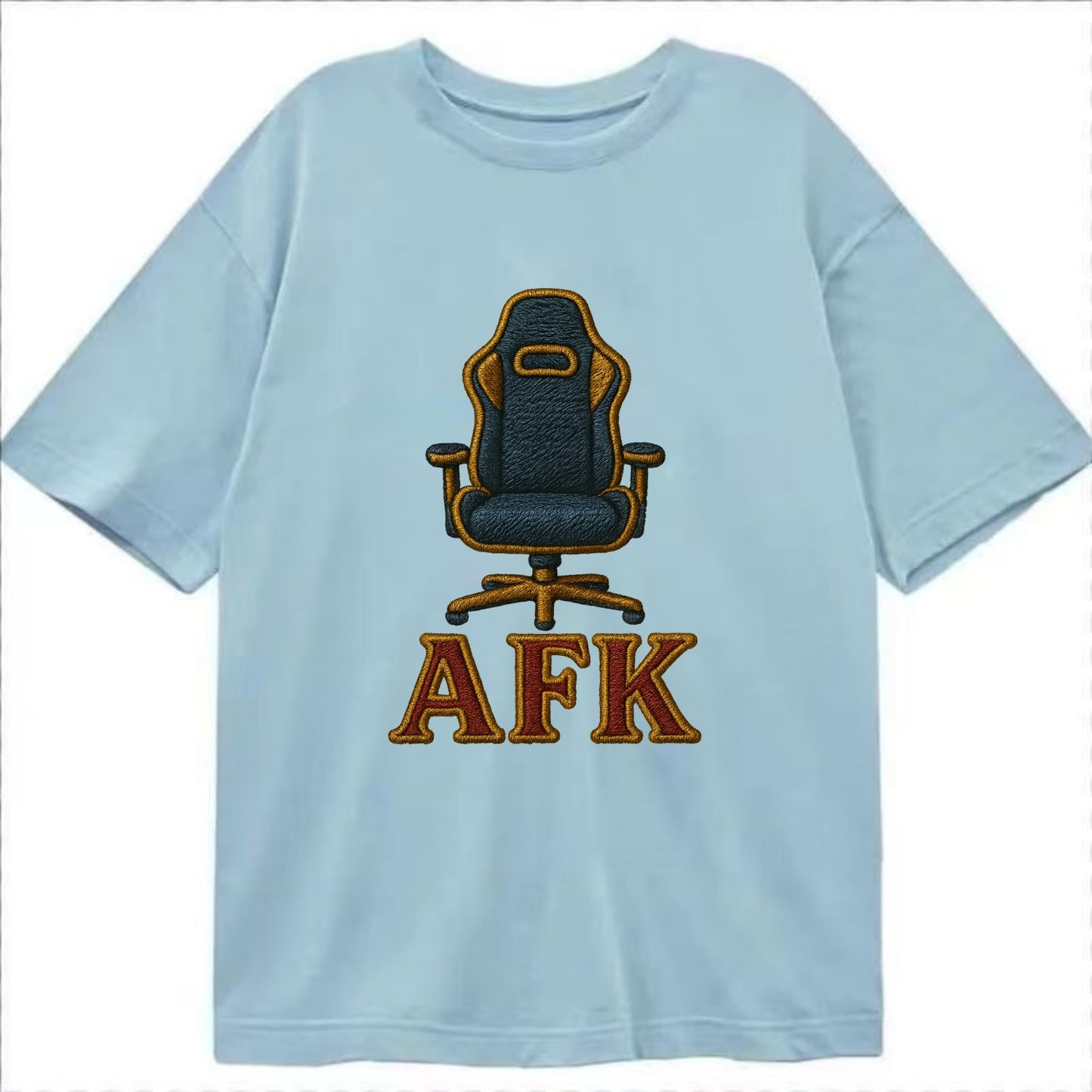 AFK   - Classic T-shirt - Light Blue