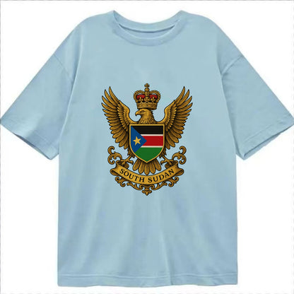 South Sudan Royal Logo  - Classic T-shirt - Light Blue