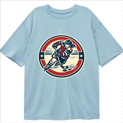 Fierce Ice Queen Emblem - Classic T-shirt - Light Blue