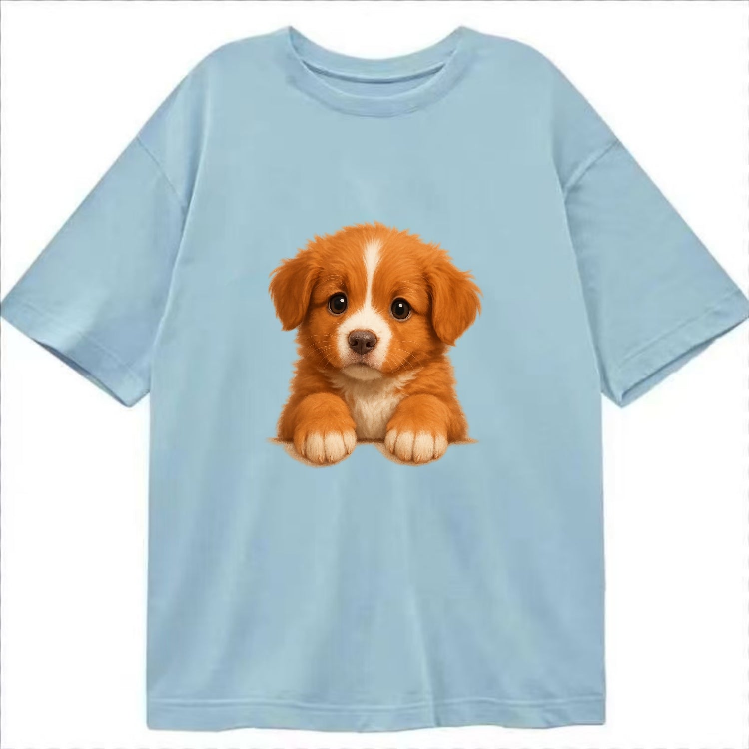Nova Scotia Duck Tolling Retriever  - Cl - Classic T-shirt - Light Blue