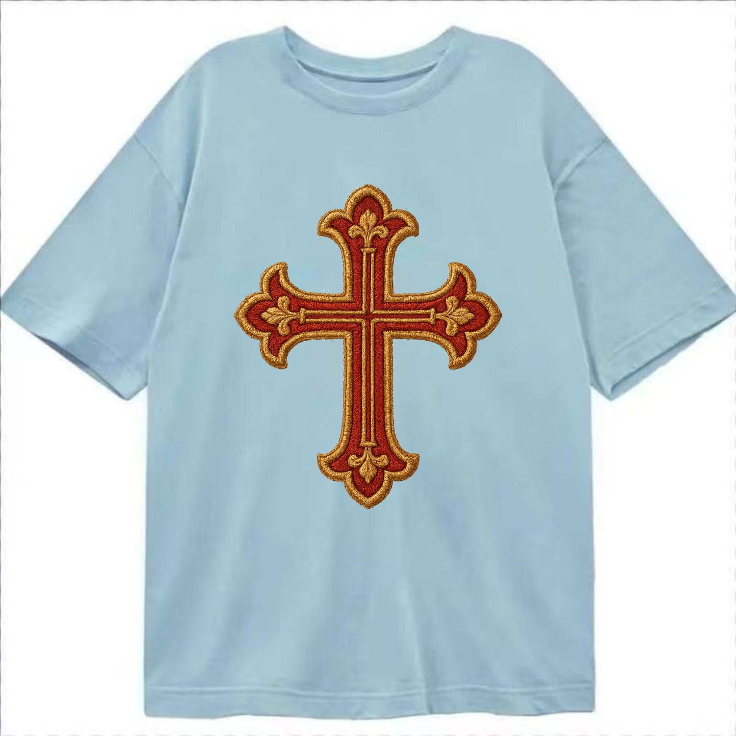 Armenian Cross - Classic T-shirt - Light Blue