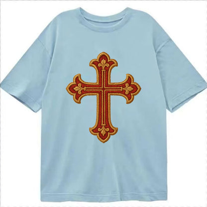 Armenian Cross - Classic T-shirt - Light Blue