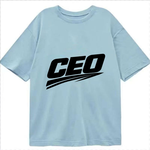 Bold typography design - CEO - chief executive, running things - Classic T-shirt
