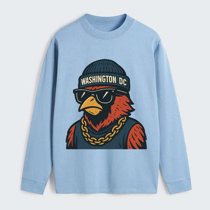 "cardinal" "washington Dc" "dc" "navy" "us East" - Classic Long Sleeve Shirt - Light Blue