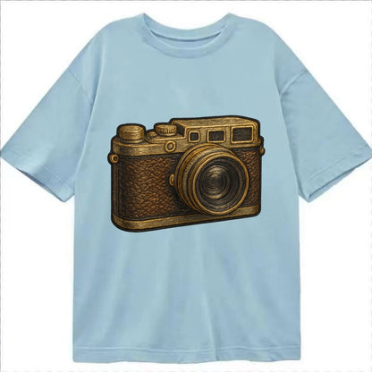 Film Camera  - Classic T-shirt - Light Blue