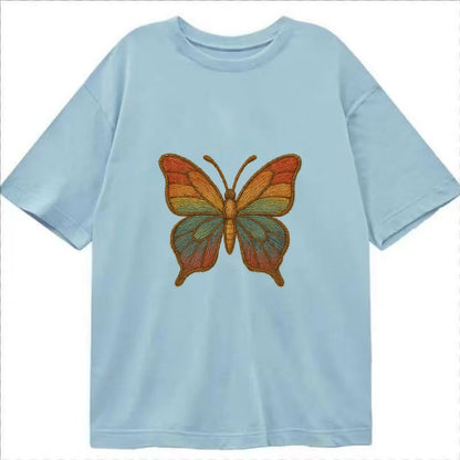 Butterfly Transformation  - Classic T-shirt - Light Blue