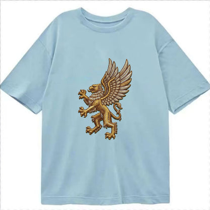Griffin - Classic T-shirt - Light Blue