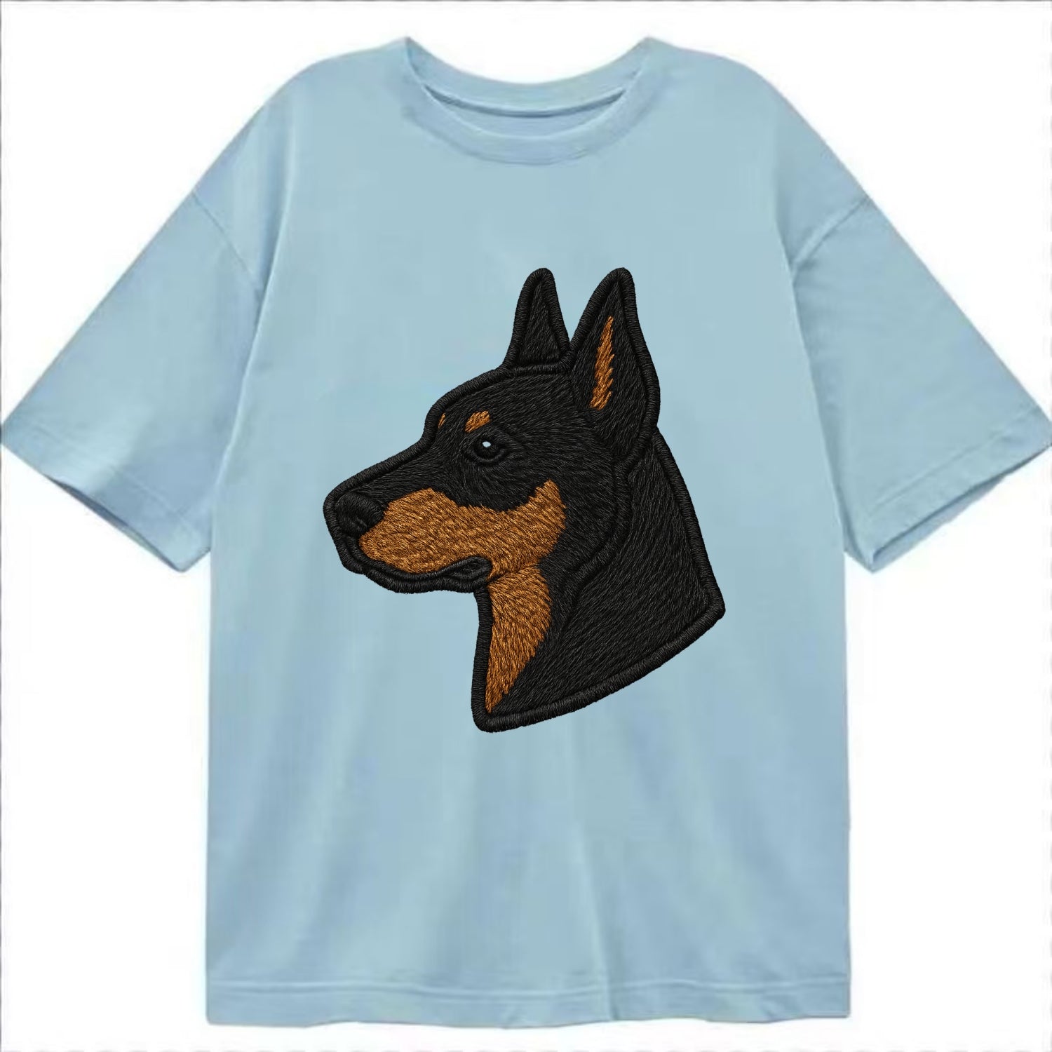 Beauceron - Contemporary French herder d - Classic T-shirt - Light Blue