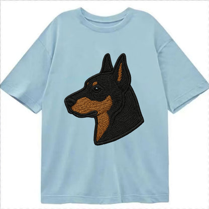 Beauceron - Contemporary French herder d - Classic T-shirt - Light Blue