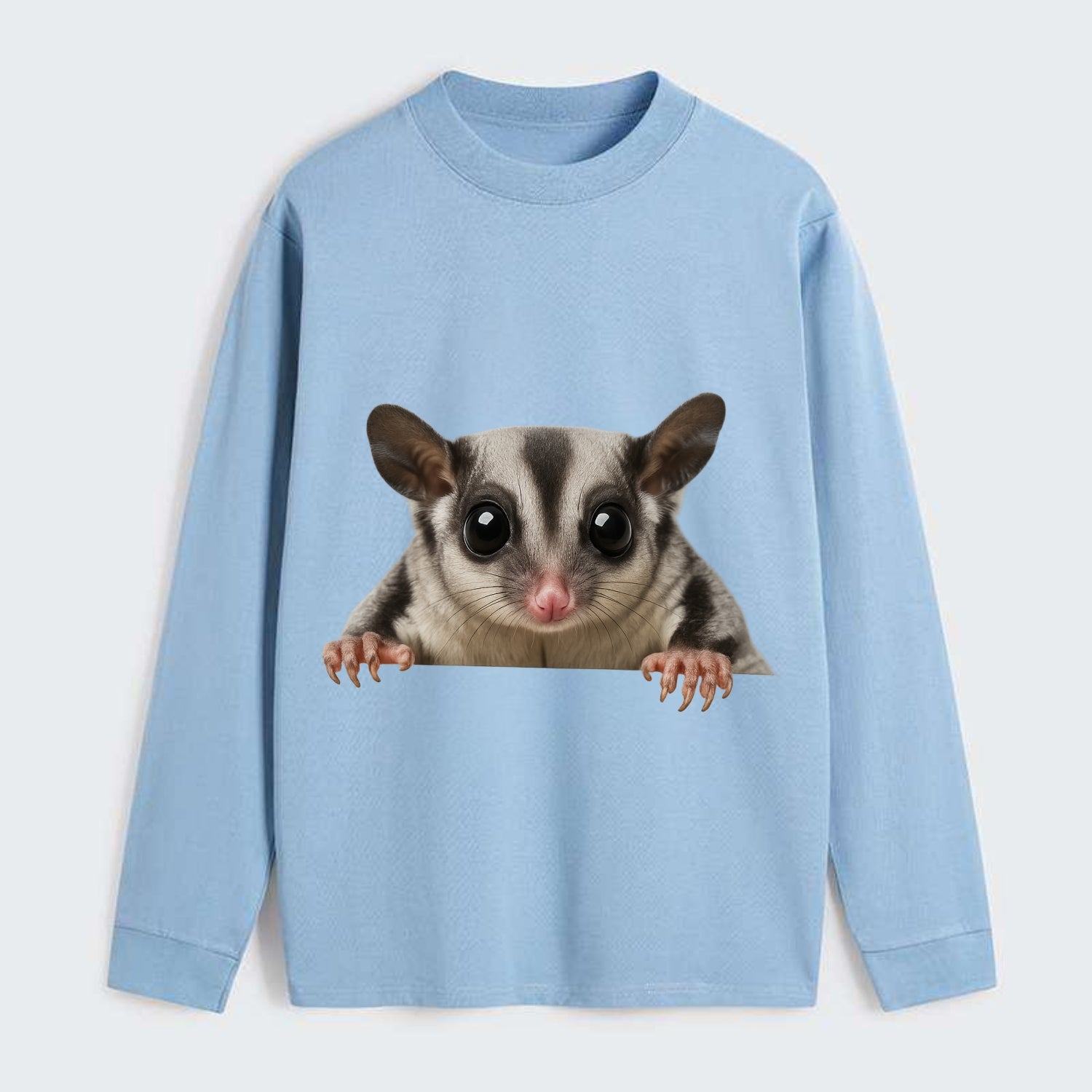 Sugar Glider  - Classic Long Sleeve Shirt - Light Blue