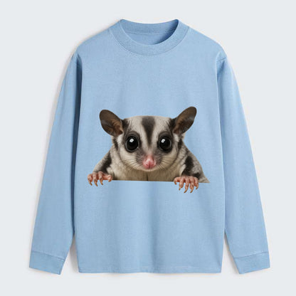 Sugar Glider  - Classic Long Sleeve Shirt - Light Blue