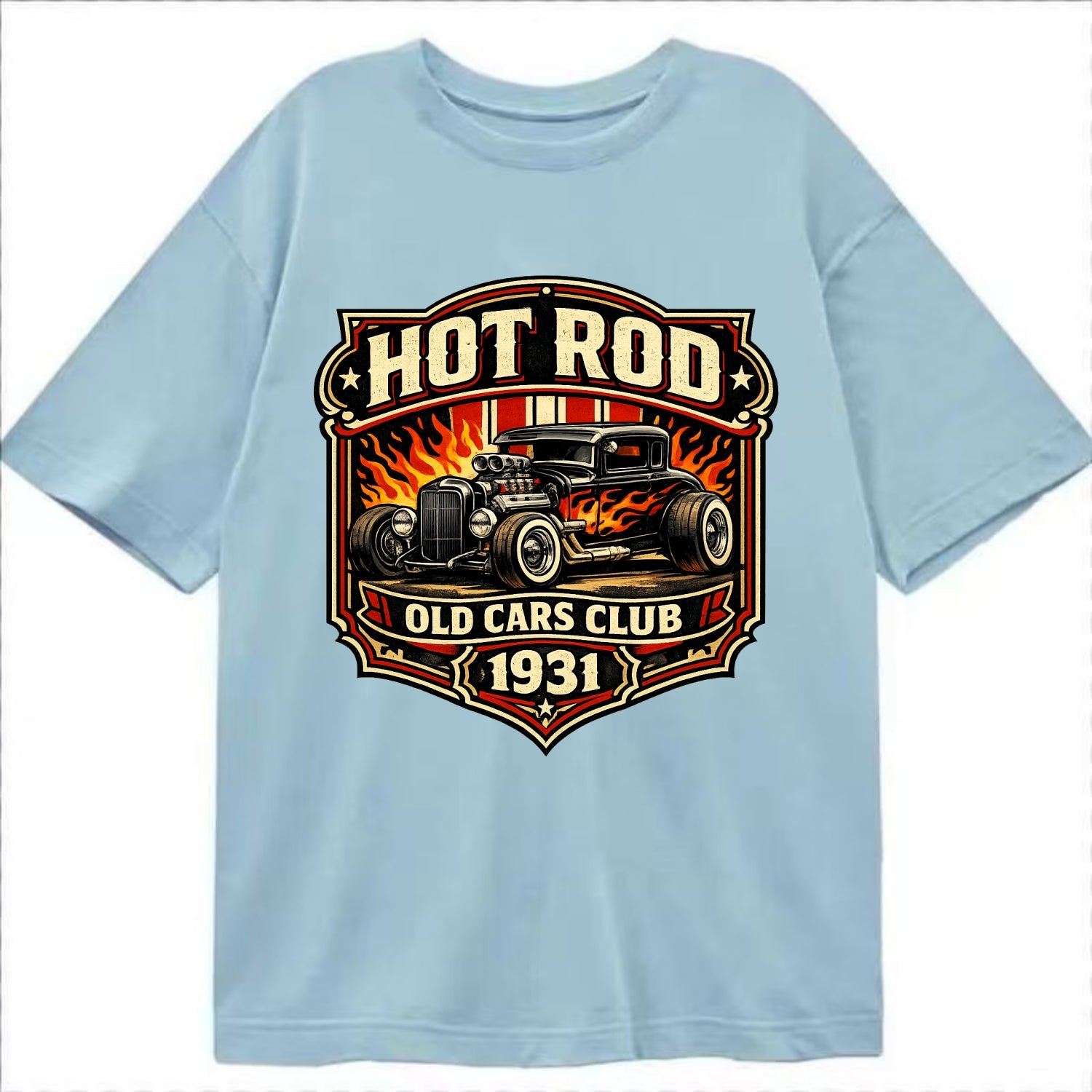 Hot Rod Club 1931 - Classic T-shirt - Light Blue