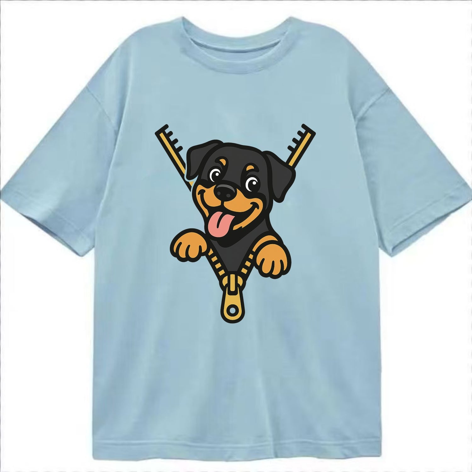 Rottweiler - Classic T-shirt - Light Blue