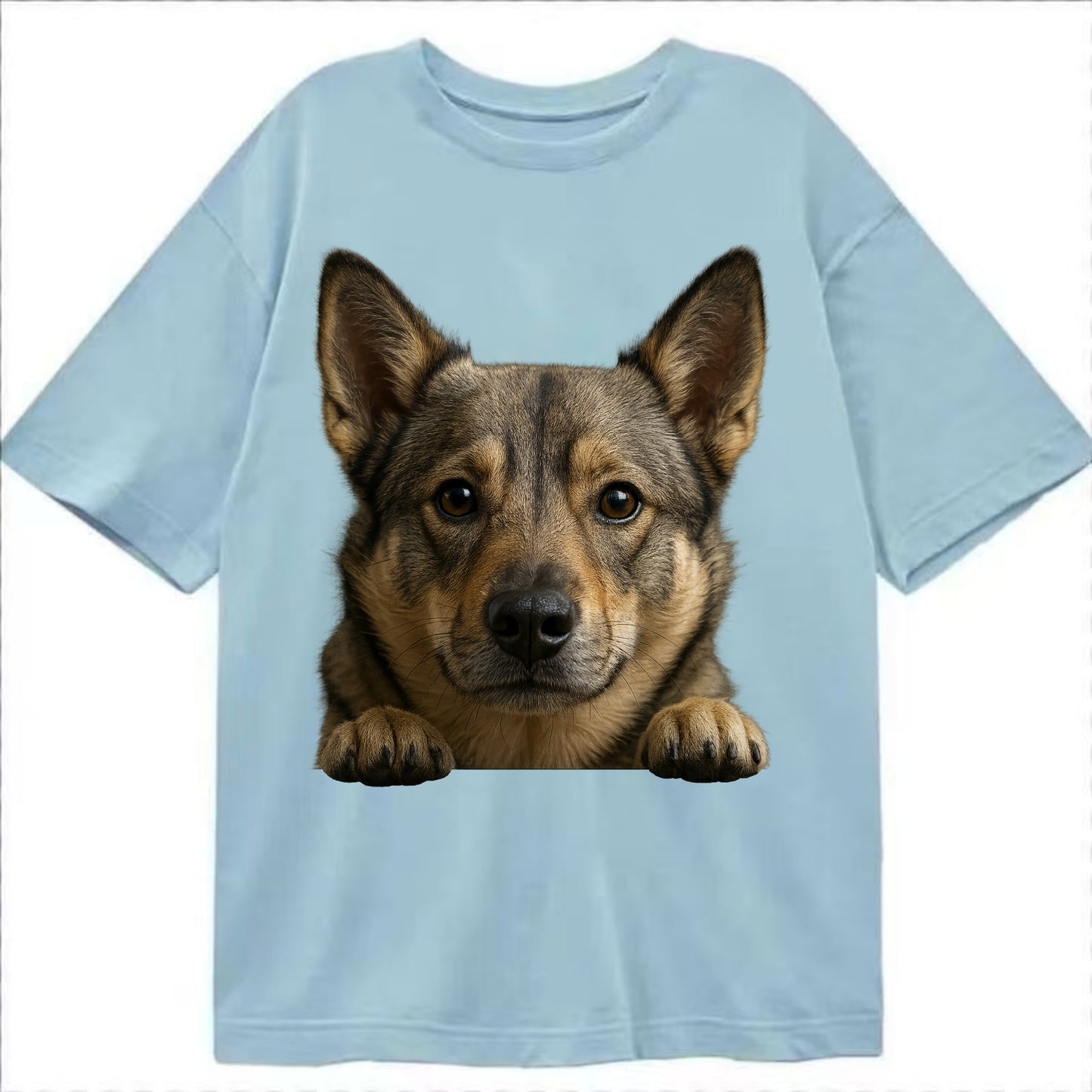 Swedish Vallhund  - Classic T-shirt - Light Blue