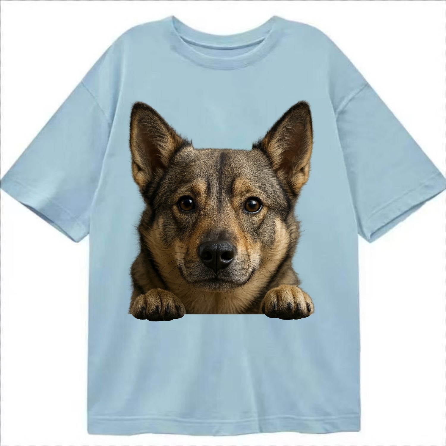 Swedish Vallhund  - Classic T-shirt - Light Blue