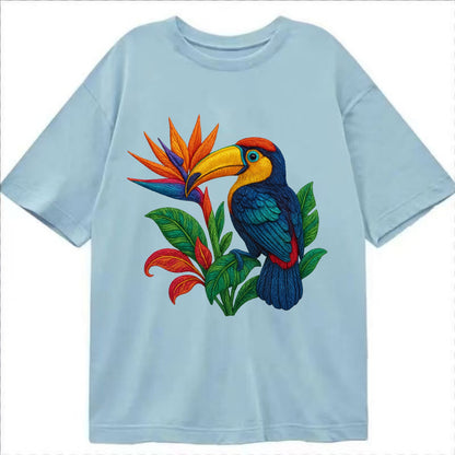 Toucan Paradise - Classic T-shirt - Light Blue