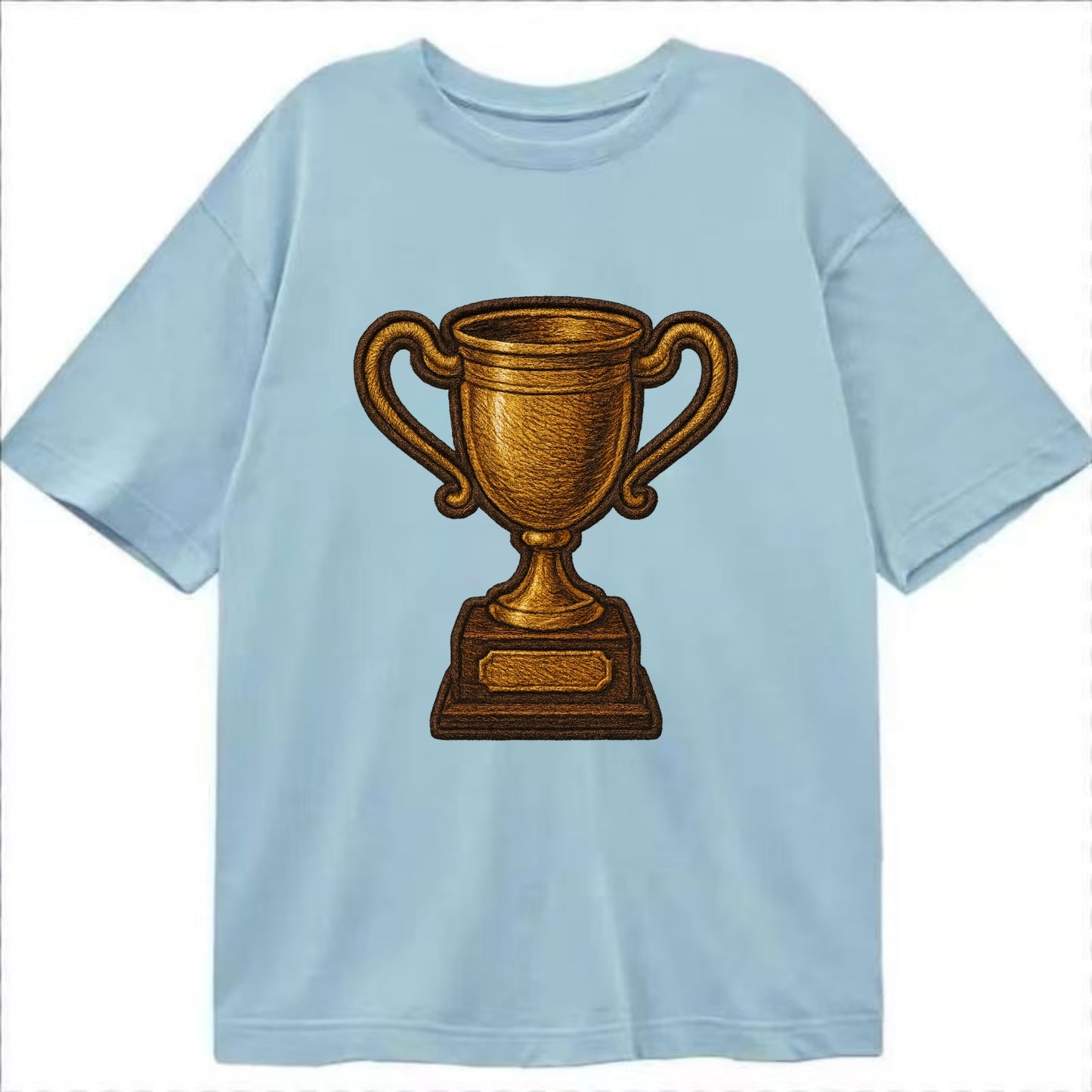 Trophy Cup  - Classic T-shirt - Light Blue