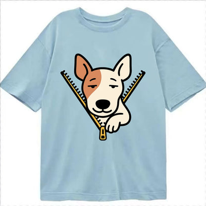 Bull Terrier - Classic T-shirt - Light Blue