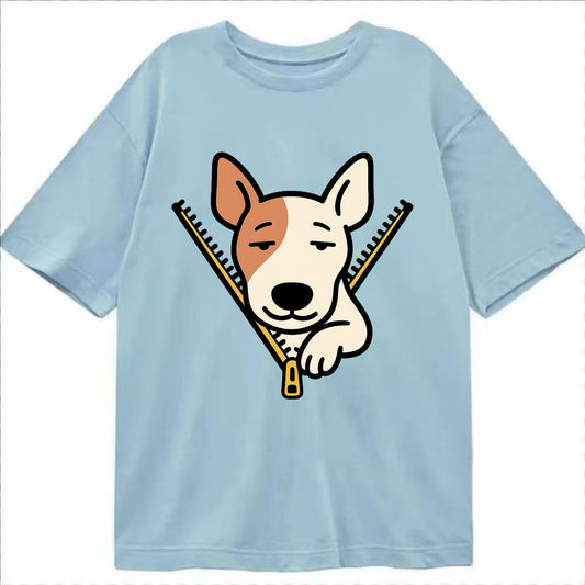 Bull Terrier - Classic T-shirt - Light Blue