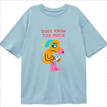 CATS OWN YOU | Cat on throne pointing down - Classic T-shirt - Light Blue