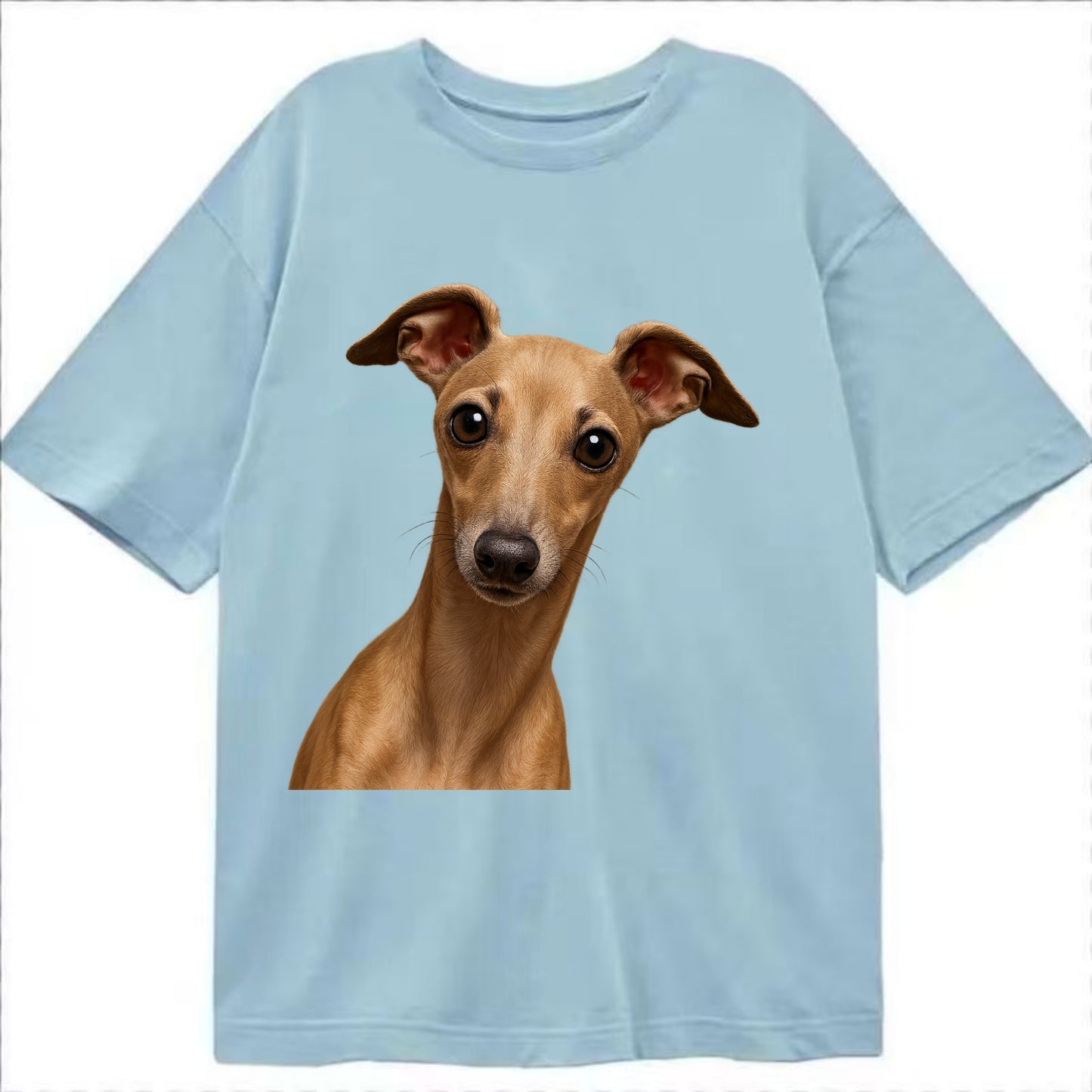 Italian Greyhound  - Classic T-shirt - Light Blue