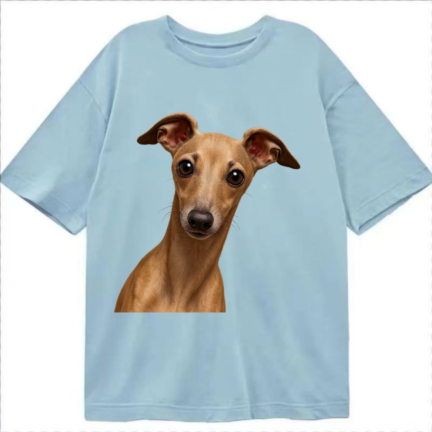Italian Greyhound  - Classic T-shirt - Light Blue