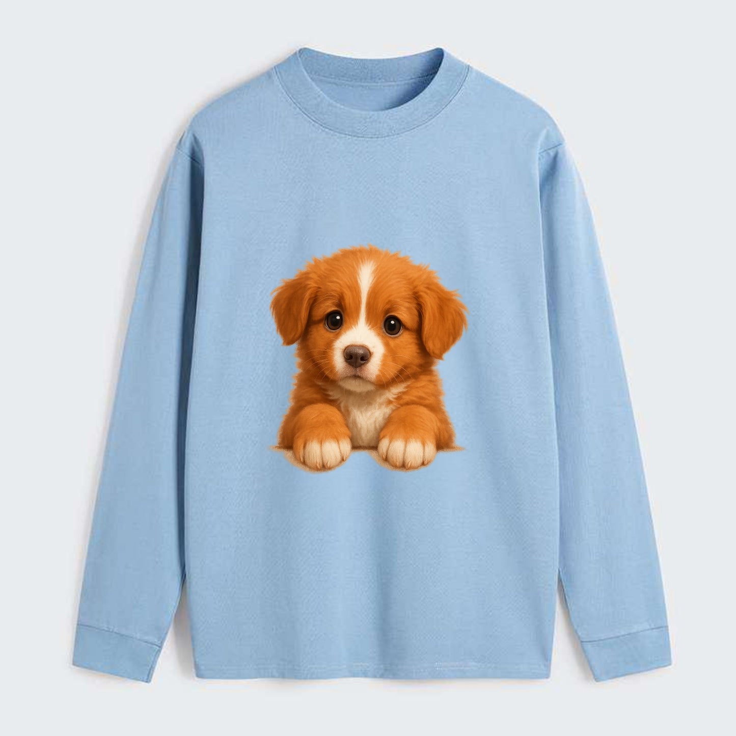 Nova Scotia Duck Tolling Retriever  - Cl - Classic Long Sleeve Shirt - Light Blue