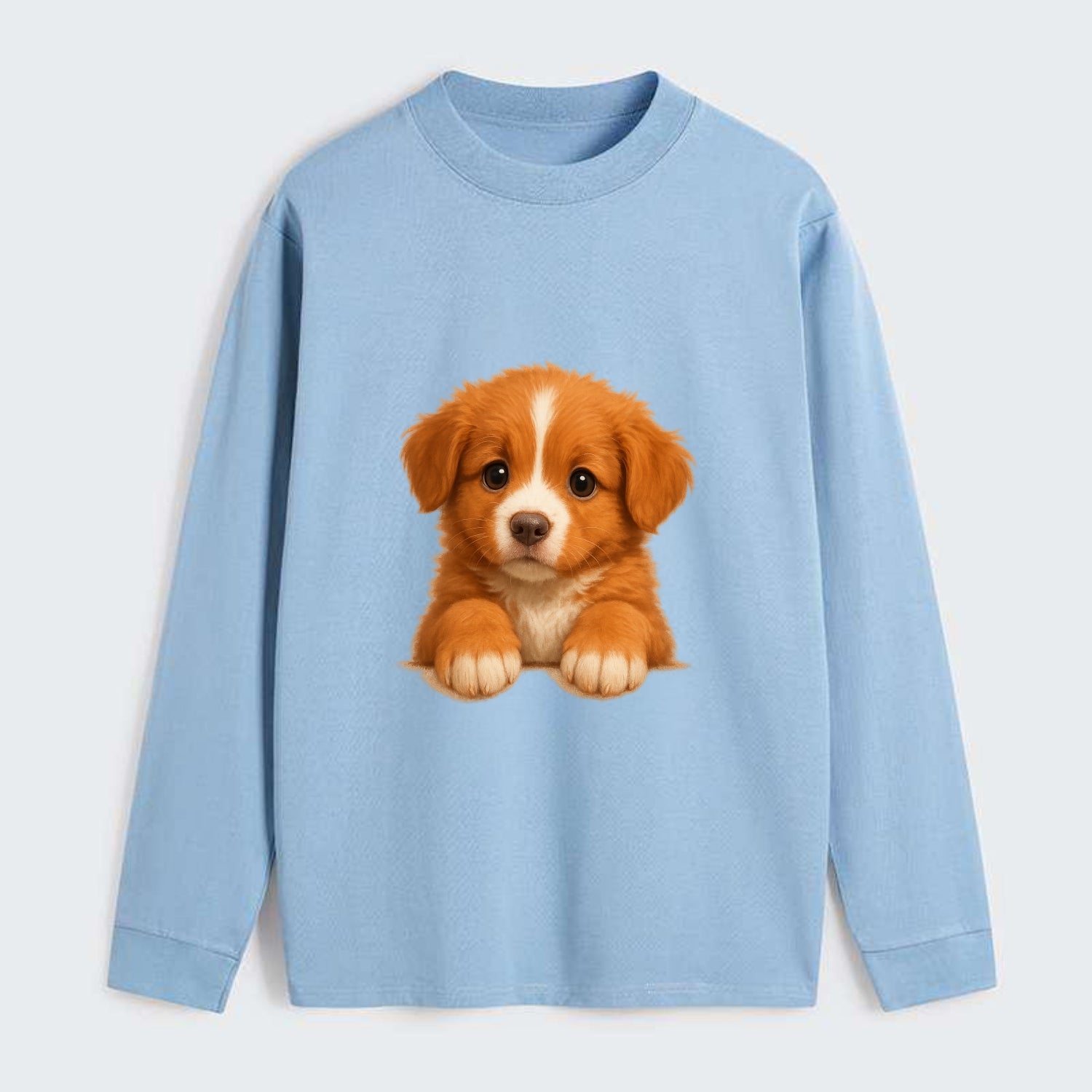 Nova Scotia Duck Tolling Retriever  - Cl - Classic Long Sleeve Shirt - Light Blue