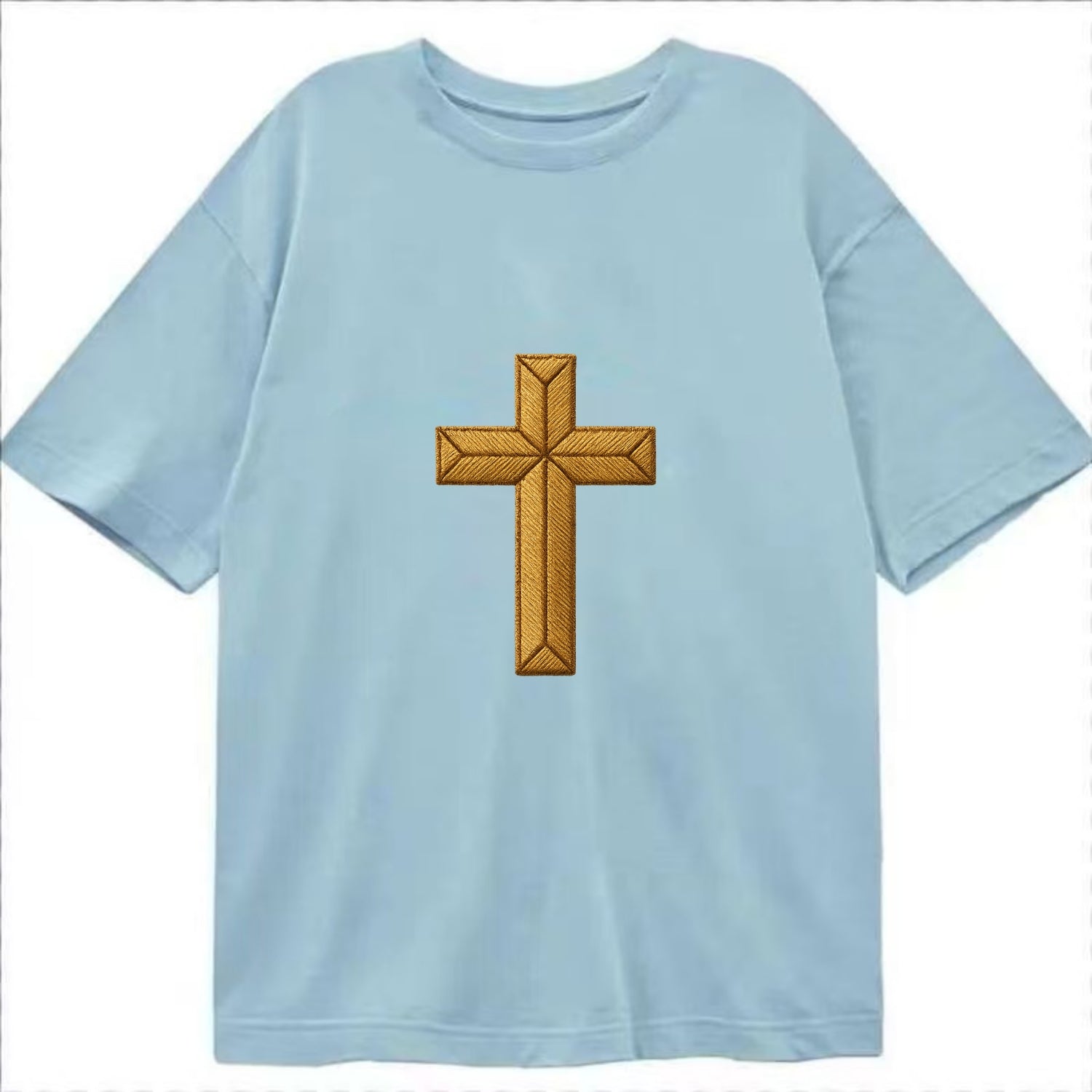 Rock Cross  - Classic T-shirt - Light Blue
