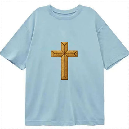 Rock Cross  - Classic T-shirt - Light Blue