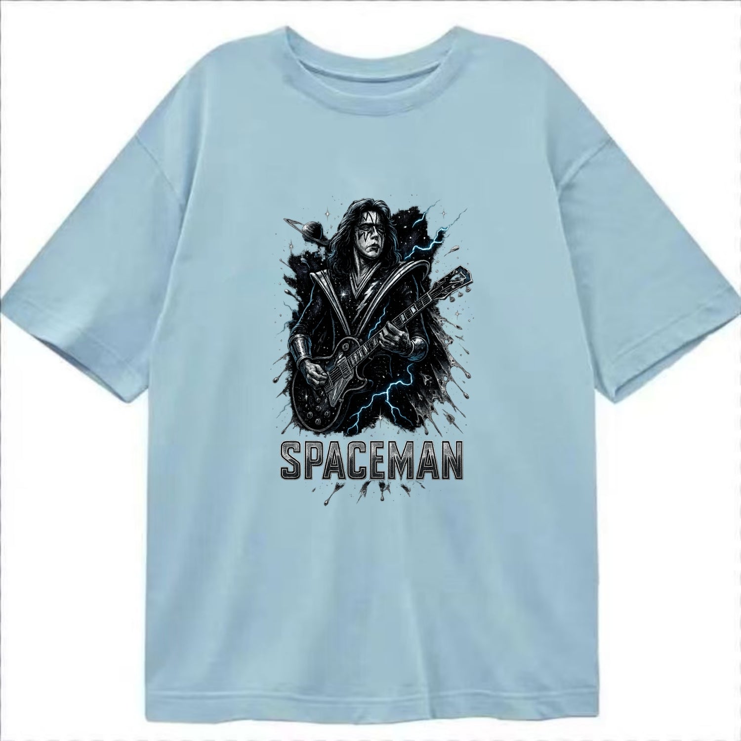 Silver Splash - Classic T-shirt - Light Blue