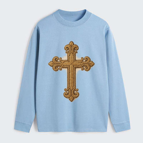 Baroque Cross  - Classic Long Sleeve Shirt