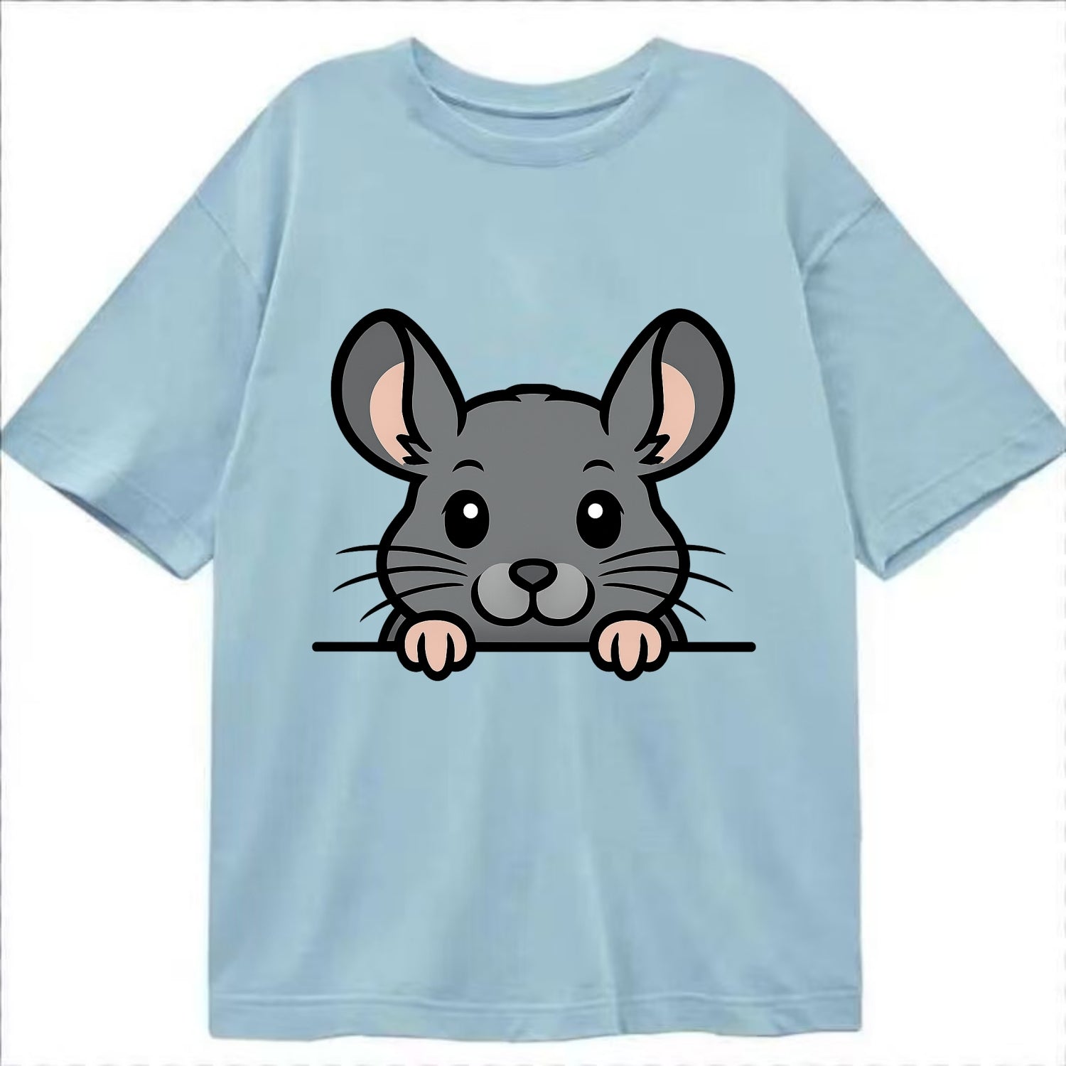 Chinchilla  - Classic T-shirt - Light Blue