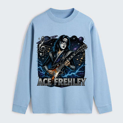 Ace Musical Cosmos - Classic Long Sleeve Shirt - Light Blue