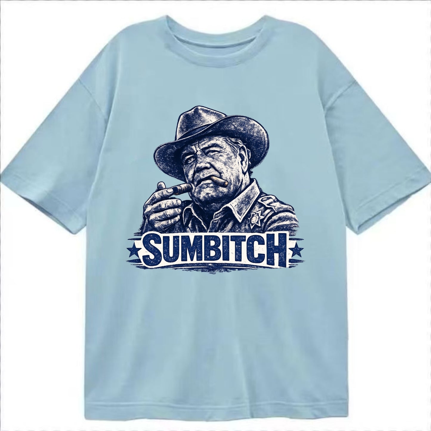 Sumbitch - Classic T-shirt - Light Blue