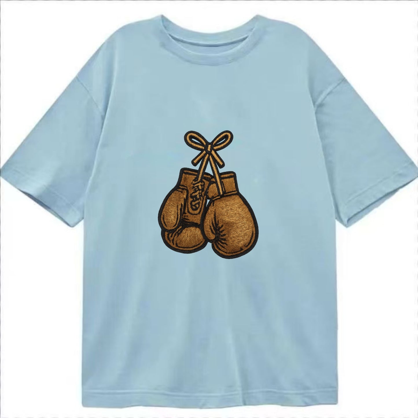 Boxing Gloves  - Classic T-shirt - Light Blue