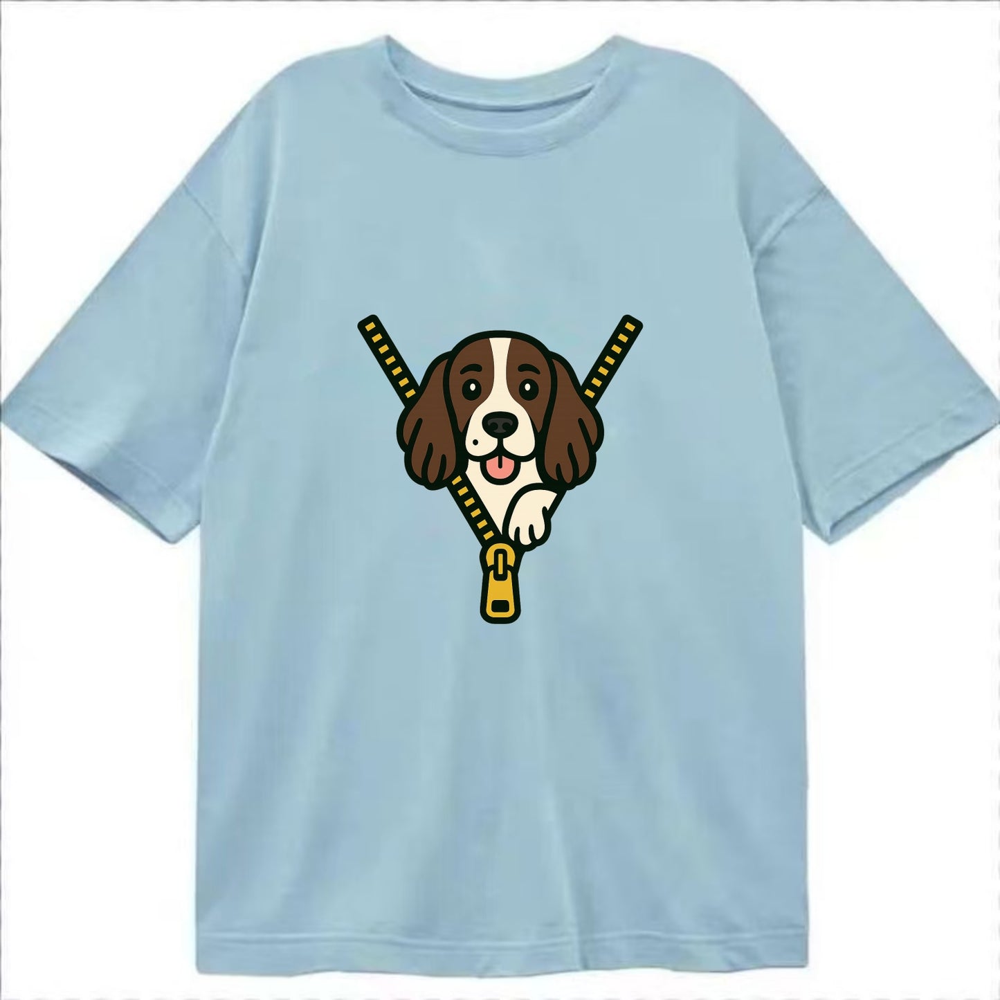 English Springer Spaniel - Classic T-shirt - Light Blue