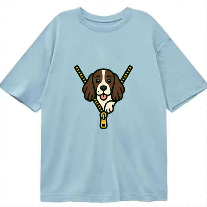 English Springer Spaniel - Classic T-shirt - Light Blue
