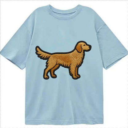 English Setter - Trendy feathered design - Classic T-shirt - Light Blue