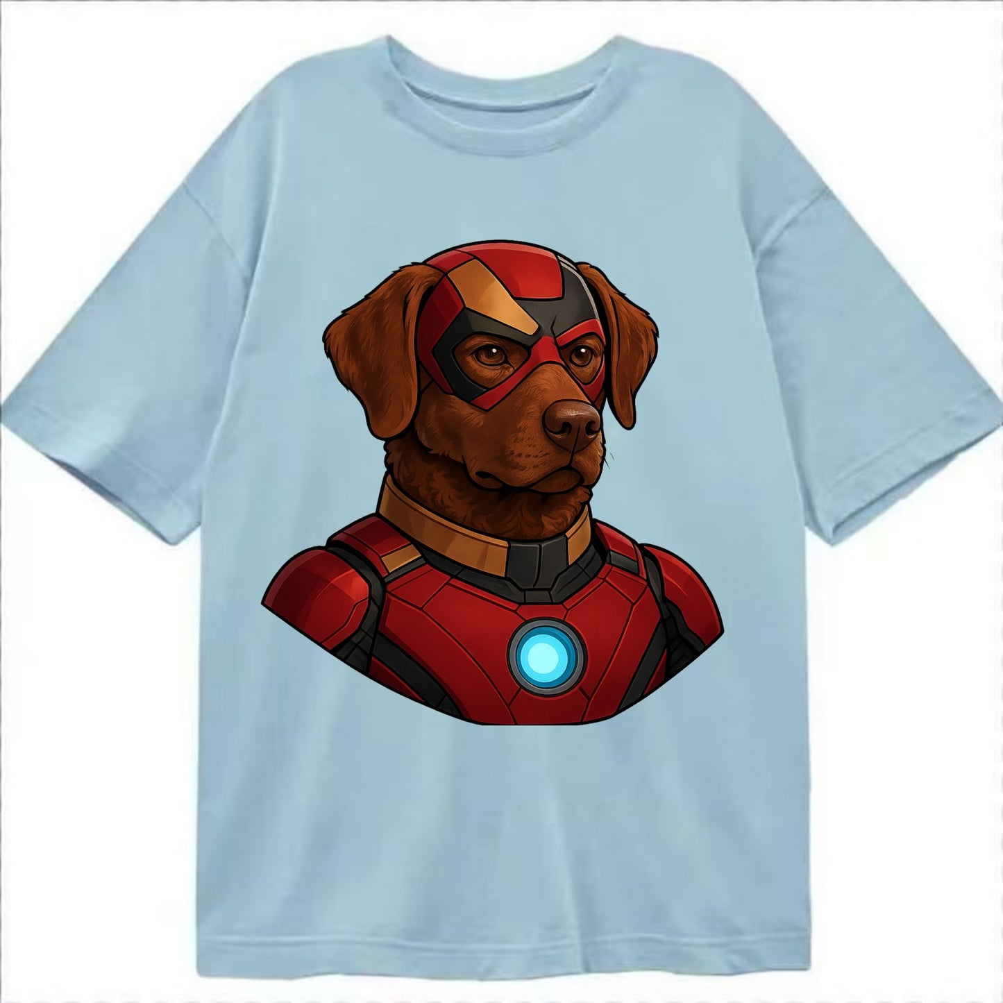 Chesapeake Bay Retriever Loyal Hero  - C Classic T-shirt - Light Blue